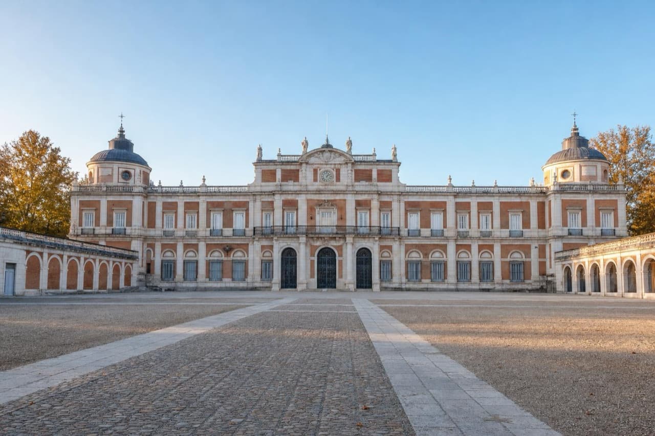 Fachada del Palacio Real de Aranjuez
