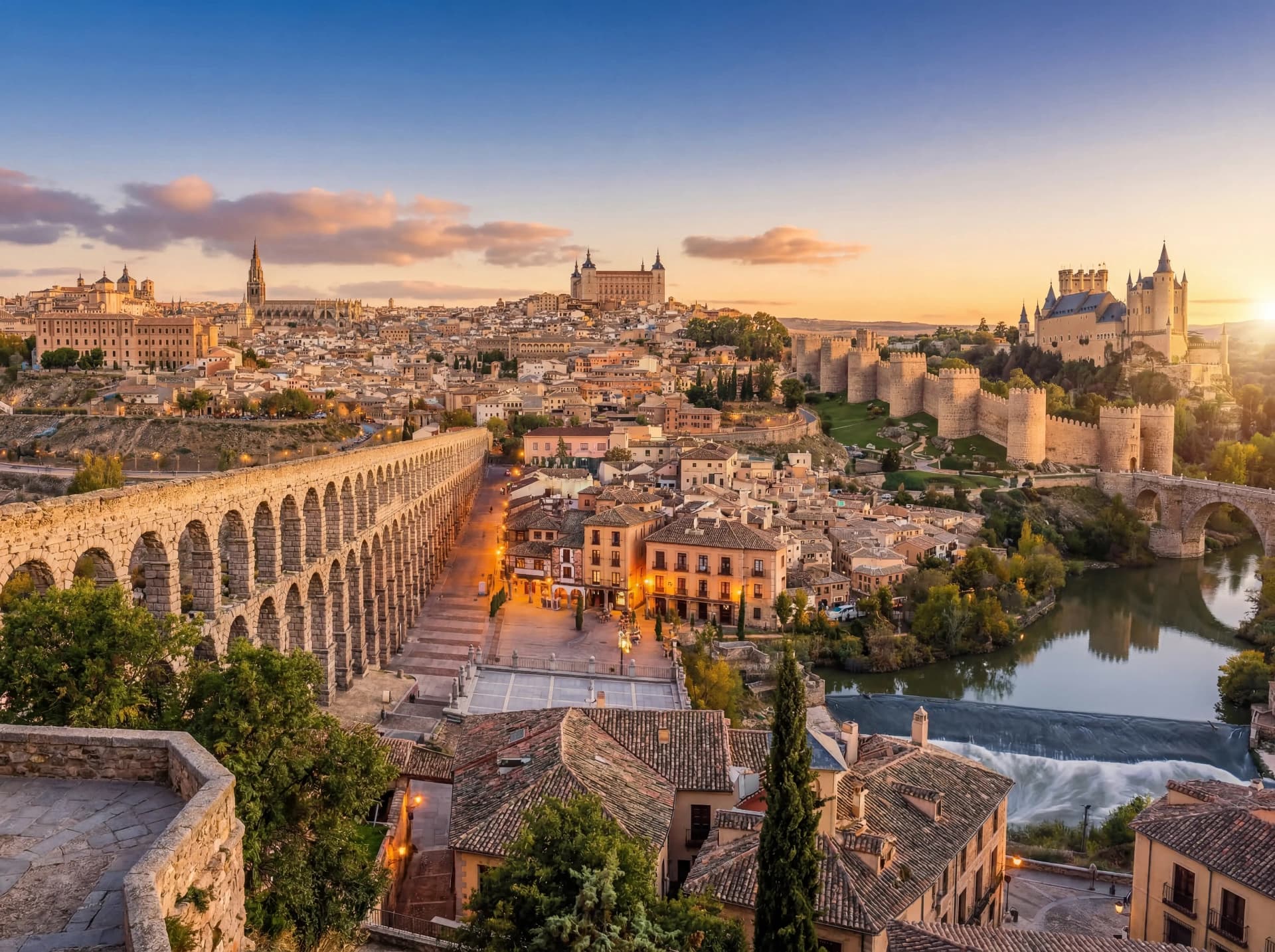 Excursiones de un día desde Madrid a Toledo, Segovia y Ávila