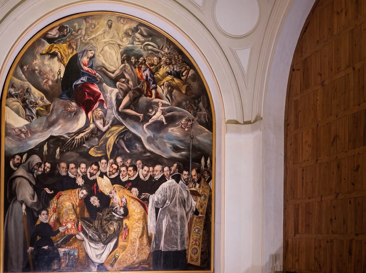 El Entierro del Conde de Orgaz de El Greco en Toledo
