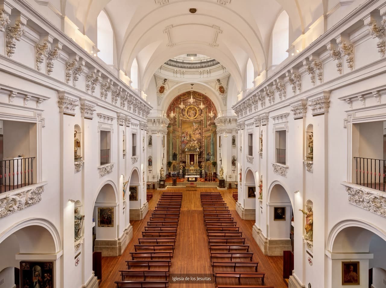 Iglesia de los Jesuitas de Toledo, vista interior